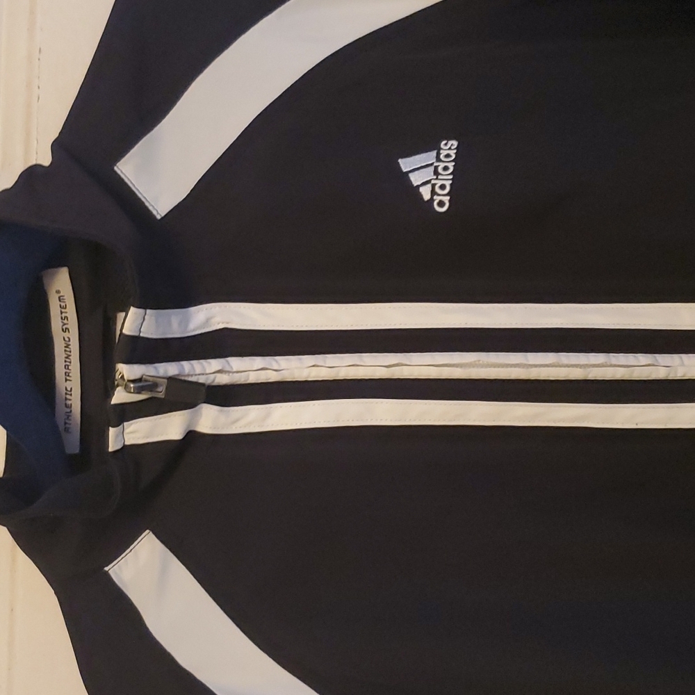 ADIDAS Youth Zippered Jacket - Size L - Picture 5 of 12